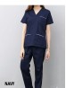 Female Embroidered Nurse Suit W/ Pockets